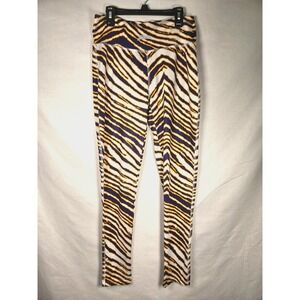 Minnesota Vikings Zubaz Leggings Purple and Gold Women's XL